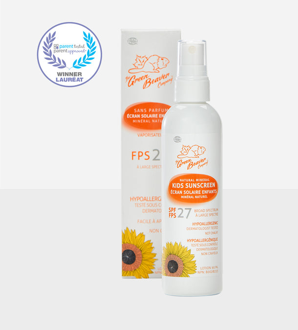 Kids Natural Mineral Sunscreen Spray SPF 27 90ml
