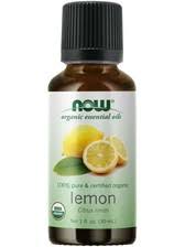 Organic Lemon Essential Oil, 30mL