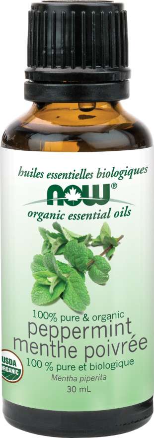 Organic Peppermint Essential Oil, 30mL