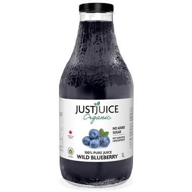 Organic Wild Blueberry Juice, 1L