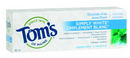 Fluoride-Free Simply White Peppermint Toothpaste, 85mL