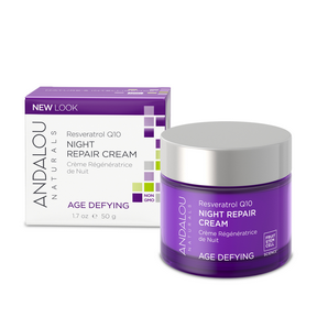 Age Defying Resveratrol Q10 Night Cream, 50mL