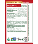 Organic Throat Coat Tea