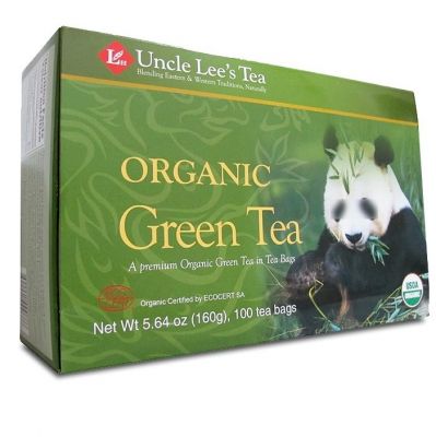 Organic Green Tea, 100 Tea Bags
