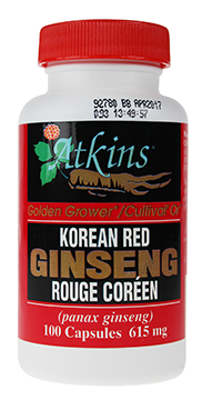 Korean Red Ginseng, 100 Capsules