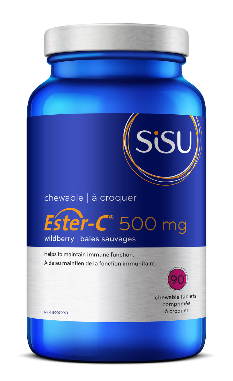 Ester-C 500mg Chewable, Wildberry 90 Tablets