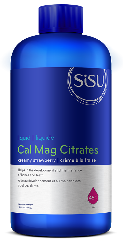 Calcium & Magnesium Citrates, Strawberry 450mL