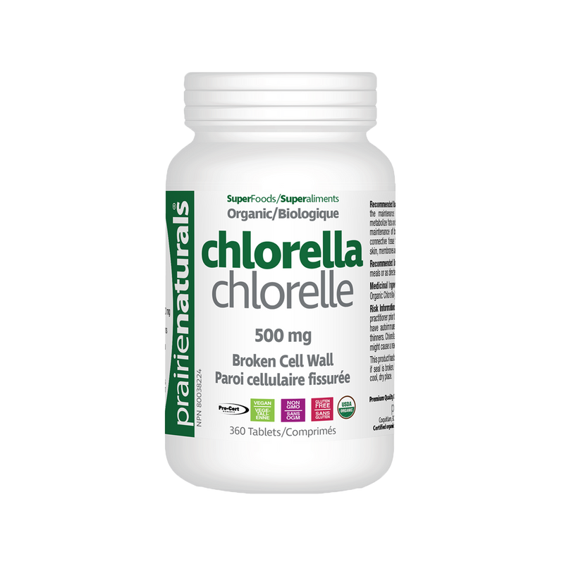 Organic Chlorella, 360 Tablets