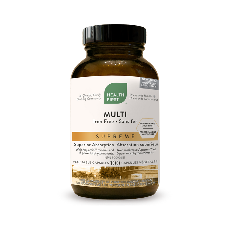 Multi One Daily Iron Free Supreme, 100 Capsules