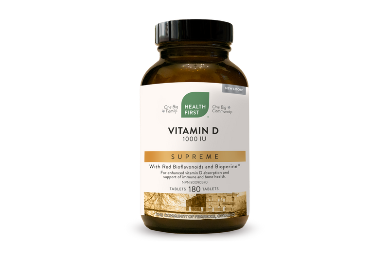 Vitamin D Supreme, 180 Tablets