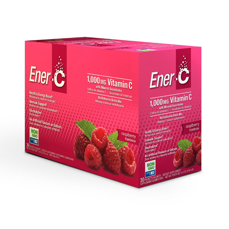 Vitamin C Drink Mix, Raspberry 30 pack