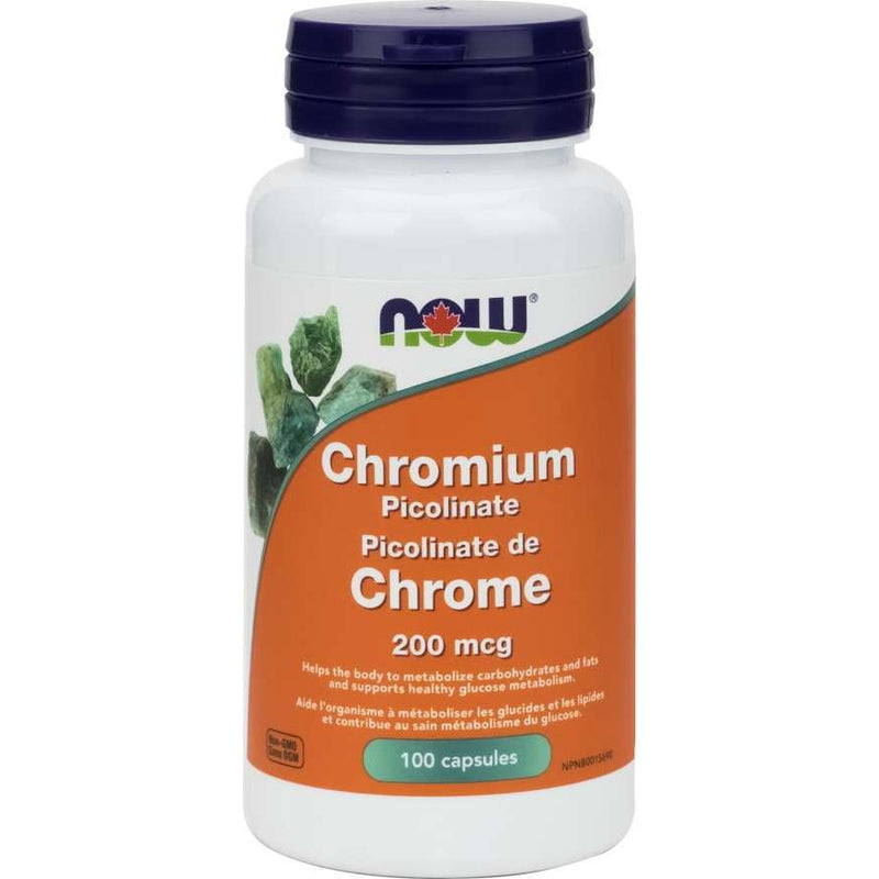 Chromium Picolinate 200mcg, 100 Capsules