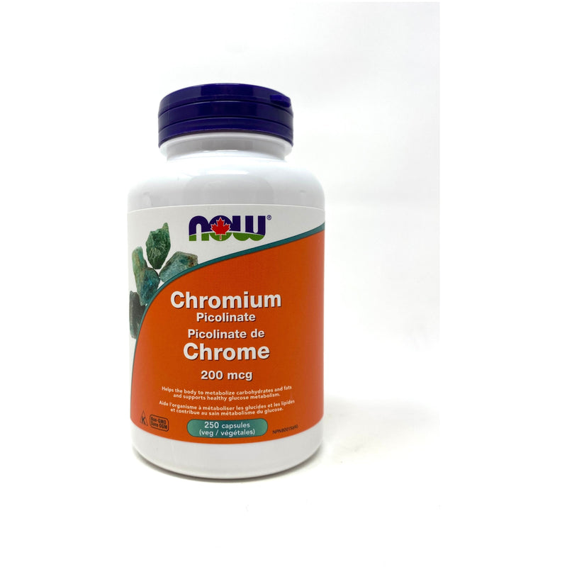 Chromium Picolinate 200mcg, 250 Capsules