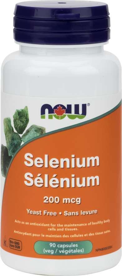 Selenium 200mcg, 90 Capsules