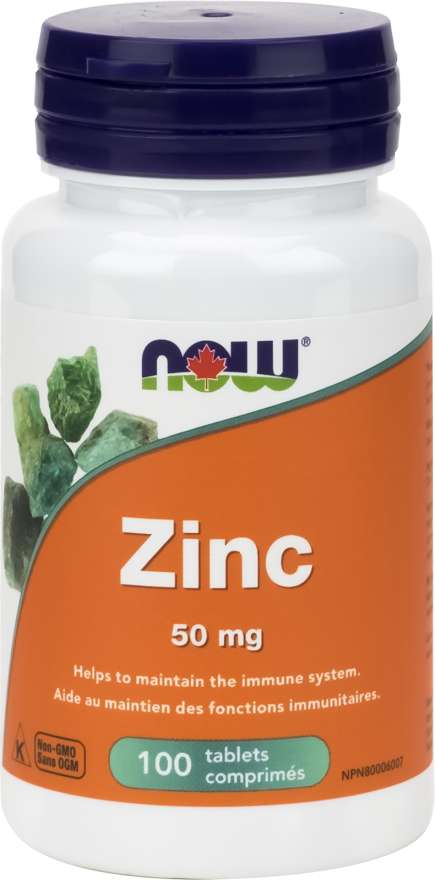 Zinc Gluconate 50mg, 100 Tablets