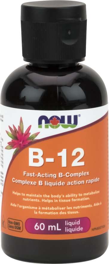 Vitamin B12 Fast Acting B Complex, 60mL