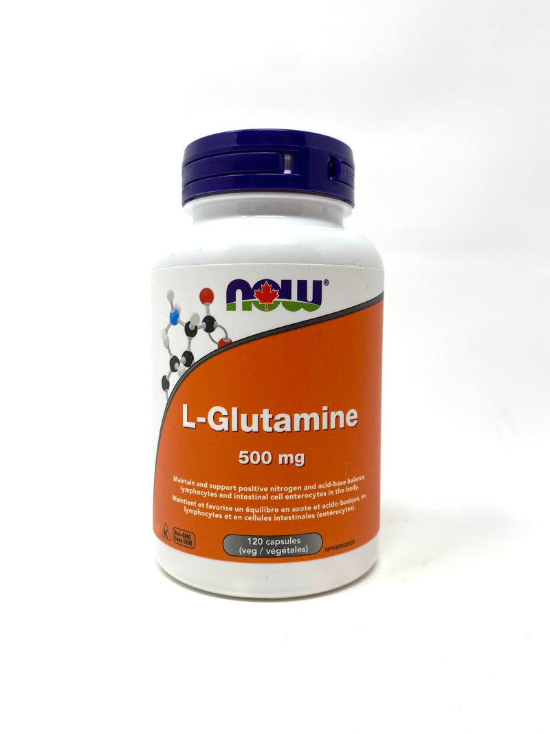 L-Glutamine 500mg, 120 Capsules