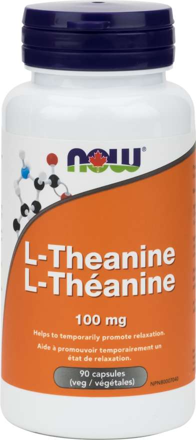 L-Theanine 100mg, 90 Capsules