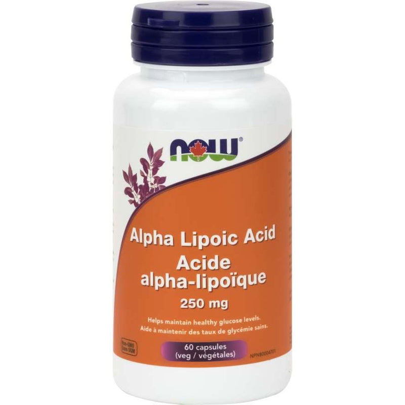 Alpha Lipoic Acid 250mg, 60 Capsules