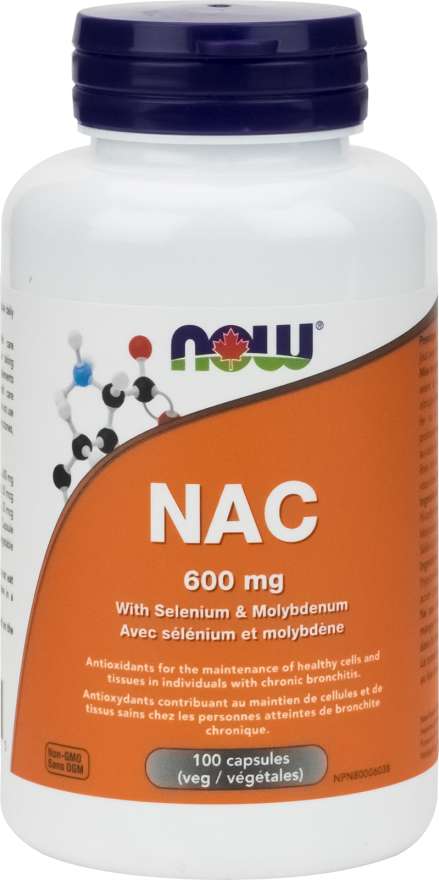 NAC 600mg, 100 Capsules