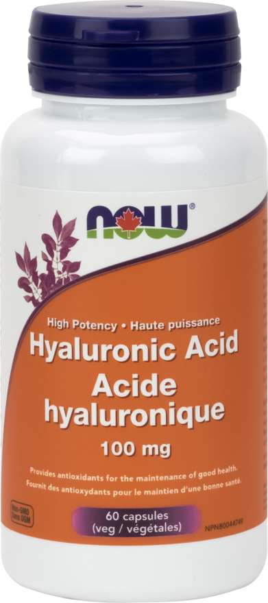 Hyaluronic Acid 100mg, 60 Capsules