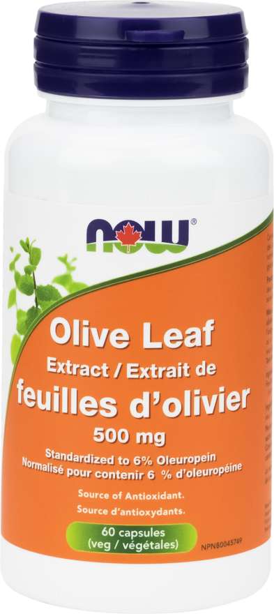 Olive Leaf 500mg, 60 Capsules