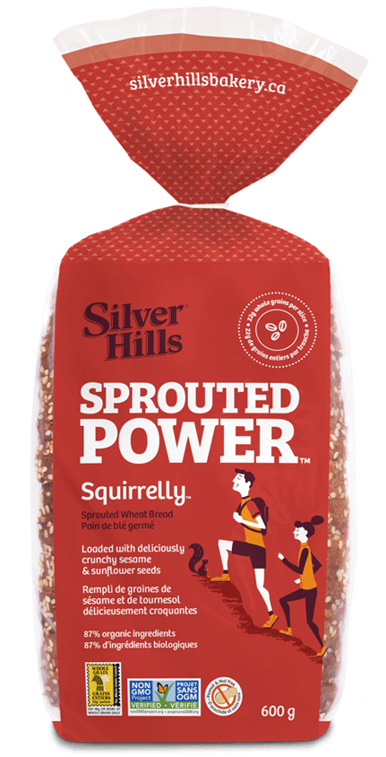 Sprouted Power Squirrelly Bread