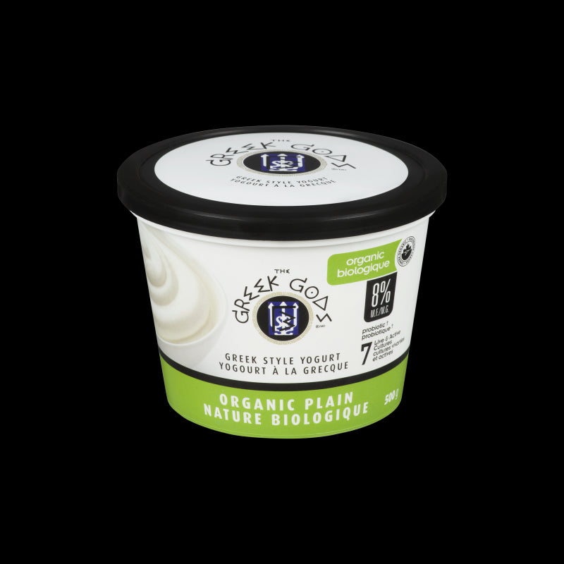 Organic Greek Style Yogurt, Plain 500g