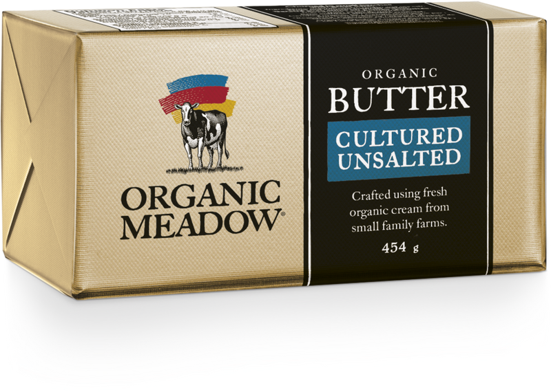 Organic Cultured Unsalted Butter, 454g