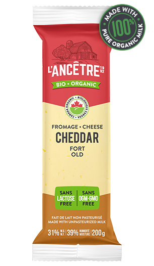 Organic Old Cheddar Cheese, 200g