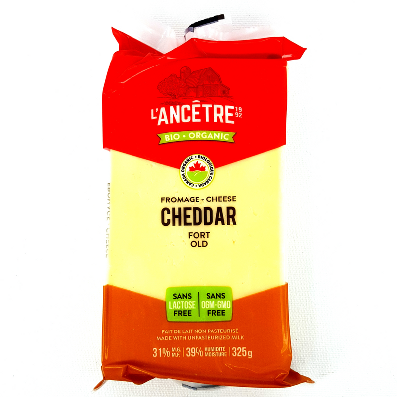 Organic Old Cheddar Cheese, 325g