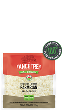 Organic Grated Parmesan Cheese, 125g
