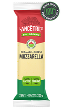 Organic Mozzarella Cheese 28% M.F., 200g