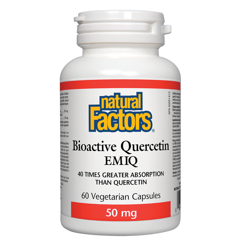 Bioactive Quercetin EMIQ, 60 Capsules