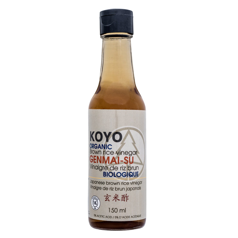 Organic Genmai-Su Brown Rice Vinegar, 150mL
