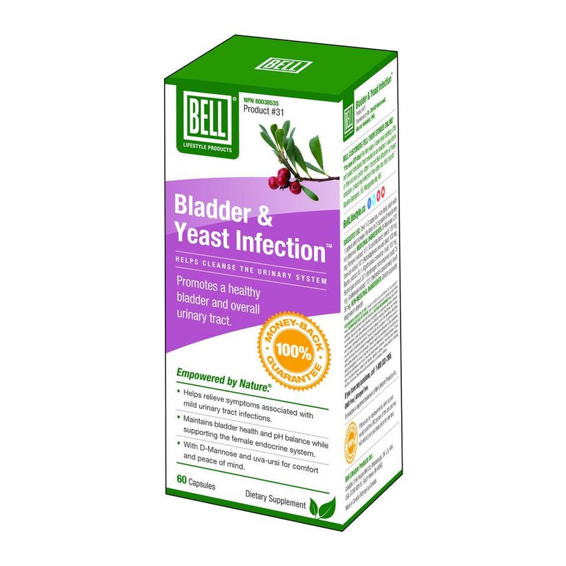 Bladder & Yeast Infection, 60 Capsules