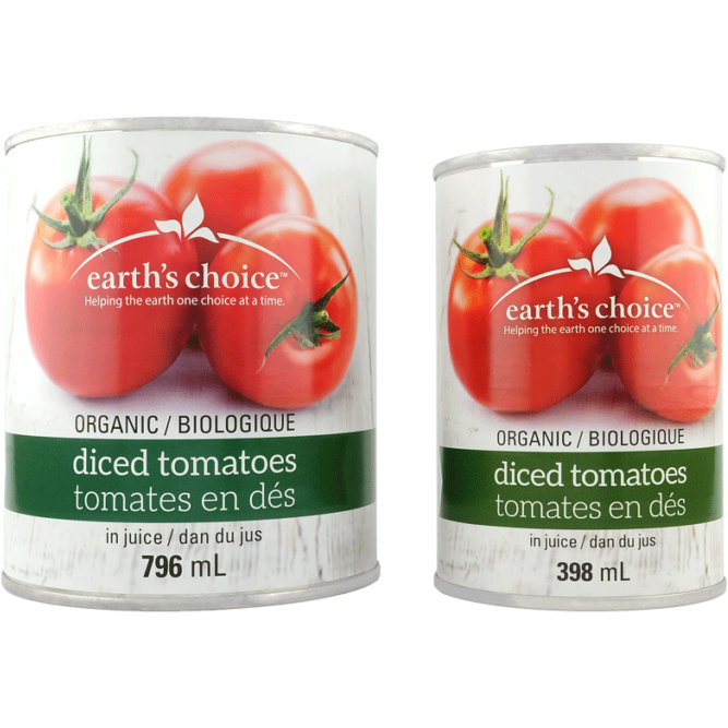 Organic Diced Tomatoes, 796mL