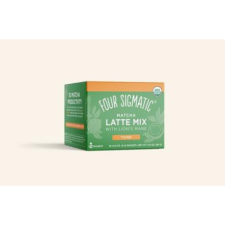 Matcha Latte with Lion's Mane, 10 Packets