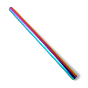 Rainbow Smoothie Straw, Straight