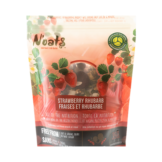 Strawberry Rhubarb Cereal, 350g