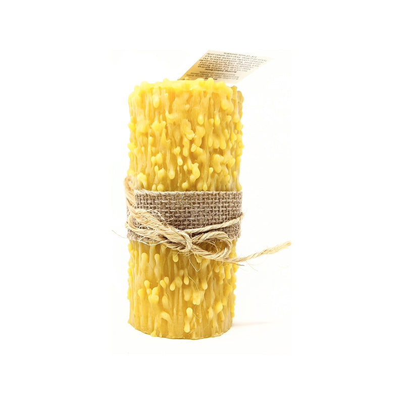 Beeswax Candle, 2.5x5 Drip