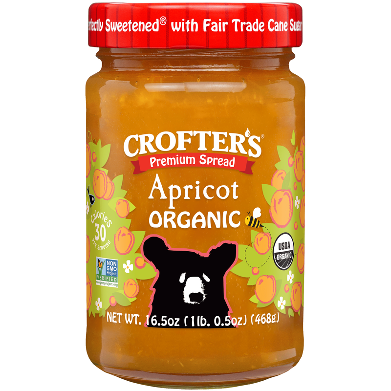 Organic Apricot Premium Spread, 383mL