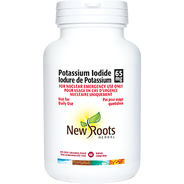Potassium Iodide 65mg, 60 Tablets