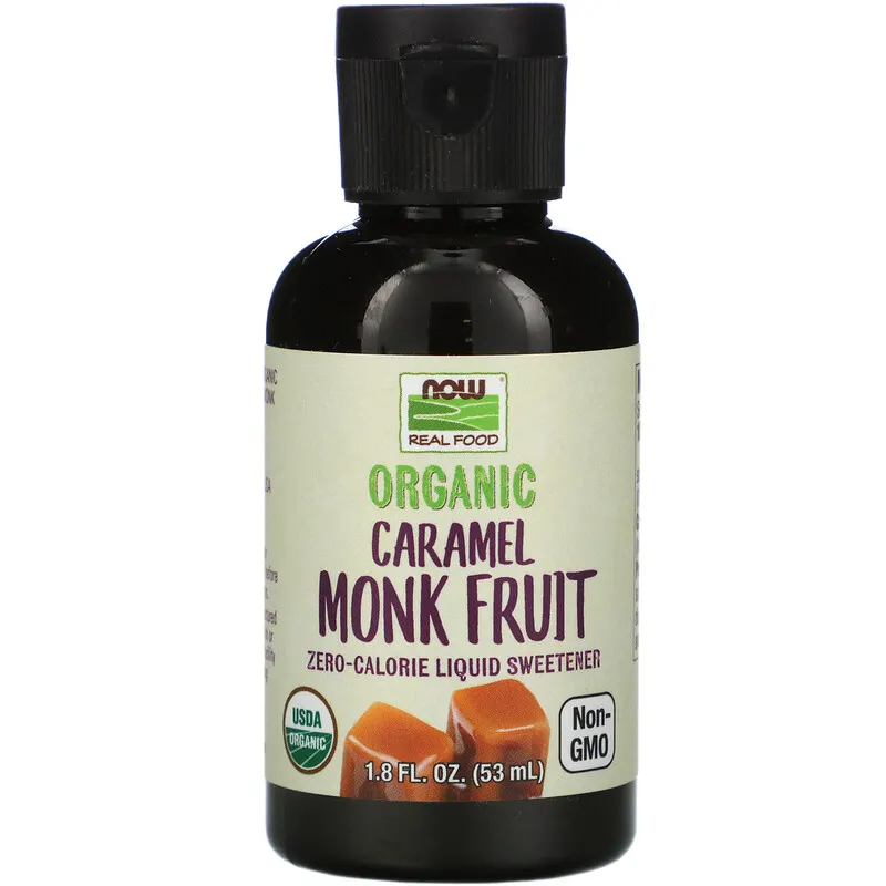 Monk Fruit Liquid Sweetener, Caramel 53mL