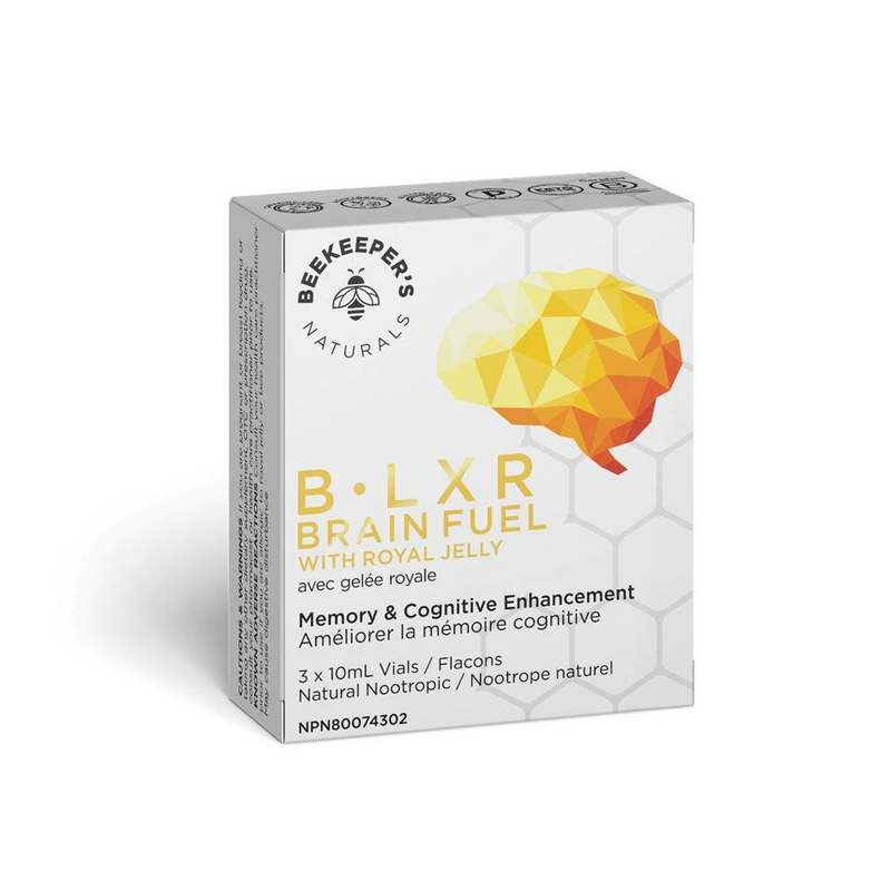 B.LXR Brain Fuel with Royal Jelly, 3x10mL
