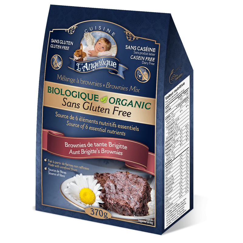 Organic &amp; Gluten-Free Brownie Mix, 370g
