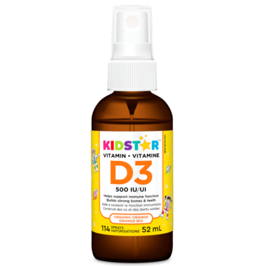 Vitamin D 500IU, 52mL Spray