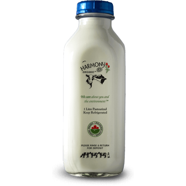 Organic 2% Milk, 1L Bottle