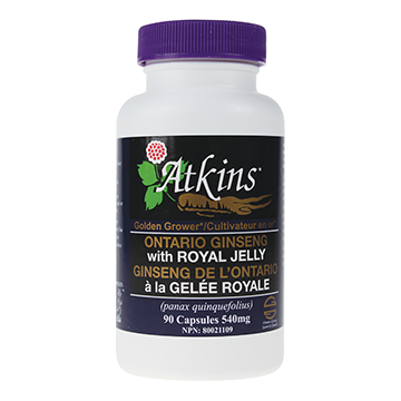 Ontario Ginseng with Royal Jelly, 90 Capsules