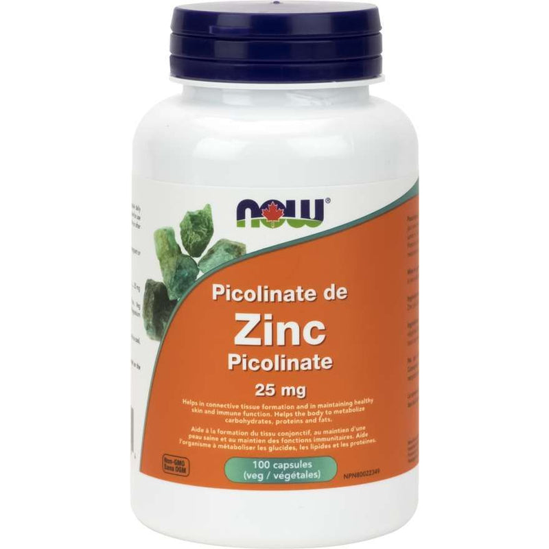 Zinc Picolinate 25mg, 100 Capsules